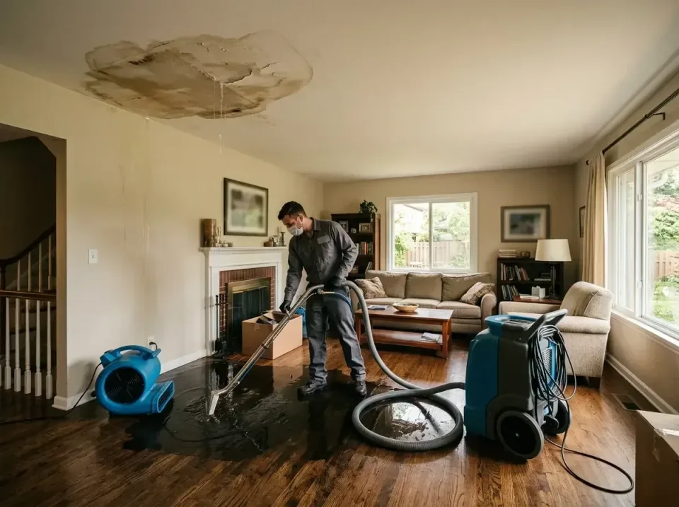 attic-pipe-burst-ceiling-drip-008 — frequently asked questions, Water Damage Restoration & Carpet Care in Shelton, CT